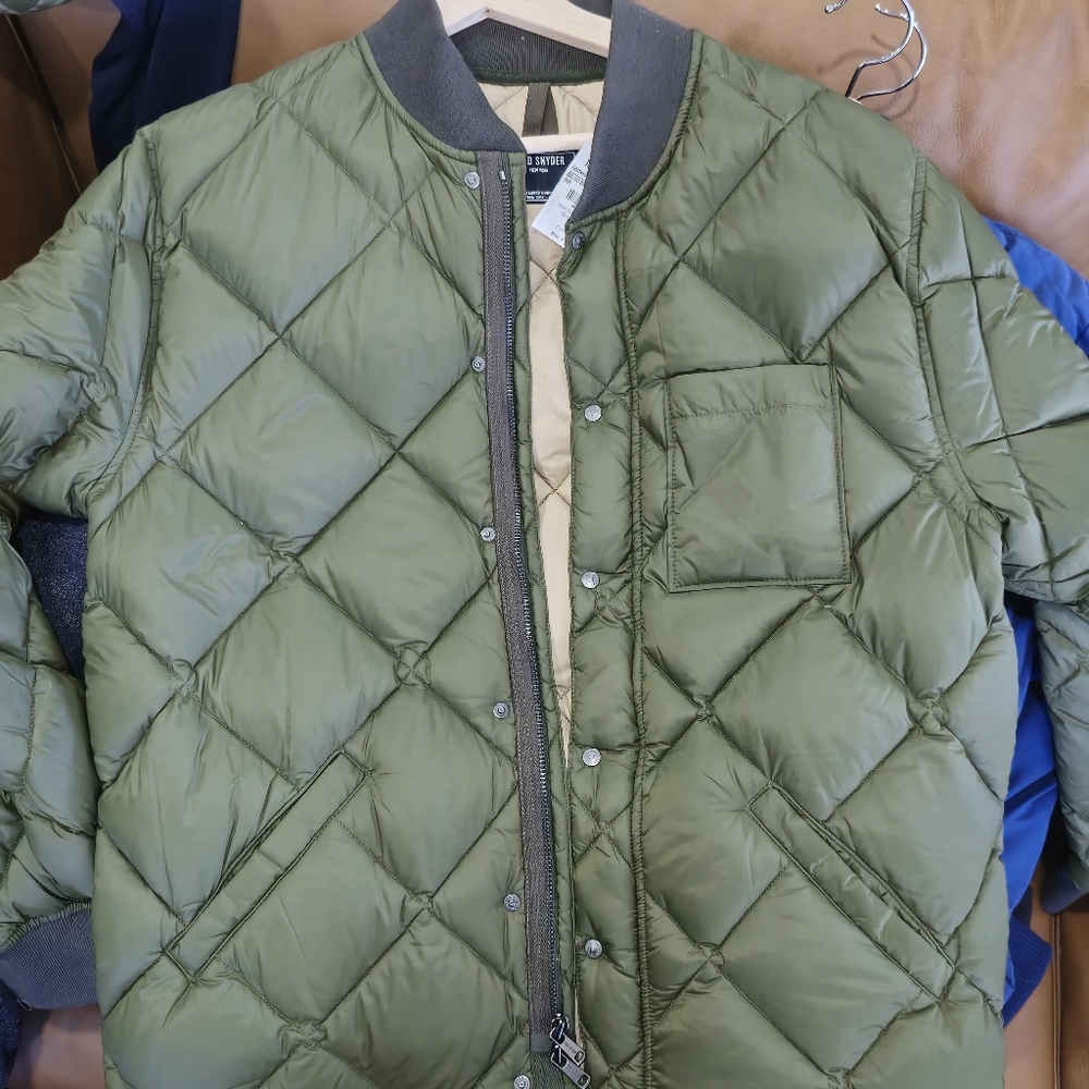 Todd Snyder Quilted Down Bomber Jacket (BRAND NEW WITH TAGS)